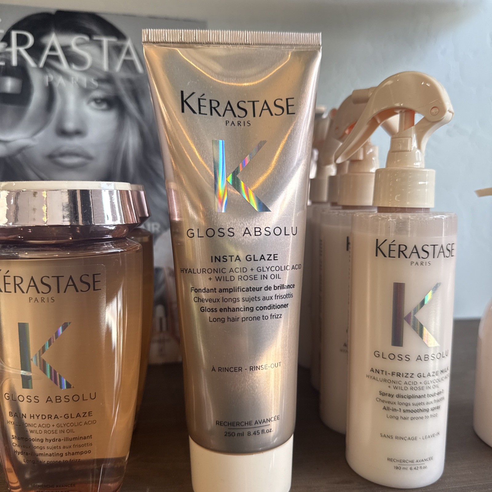 Kerastase Gloss Absolu Fondant Insta Glaze Conditioner 250ml / 8.45oz