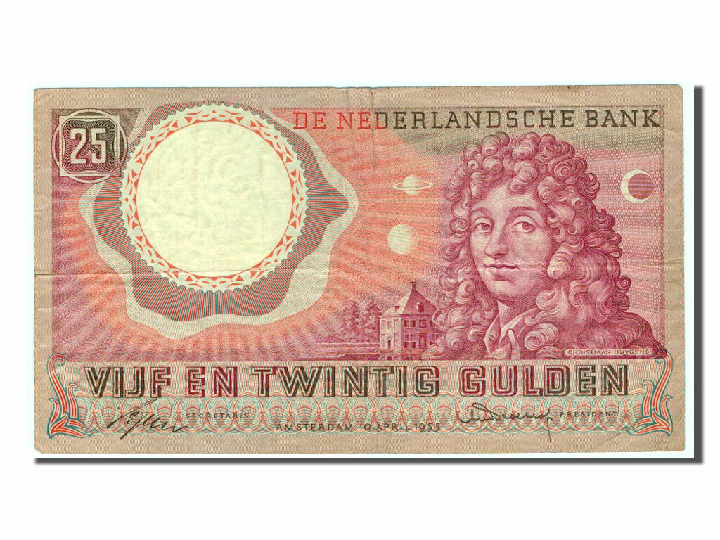 [#83184] Banknote, Netherlands, 25 Gulden, 1955, EF(40-45)