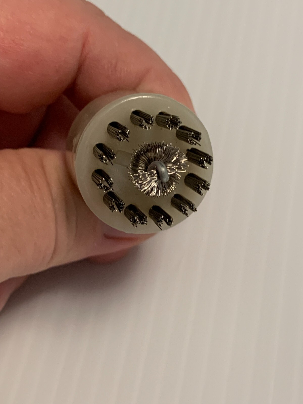Battery Terminal Side Post Drill Attachment Cleaner Brush