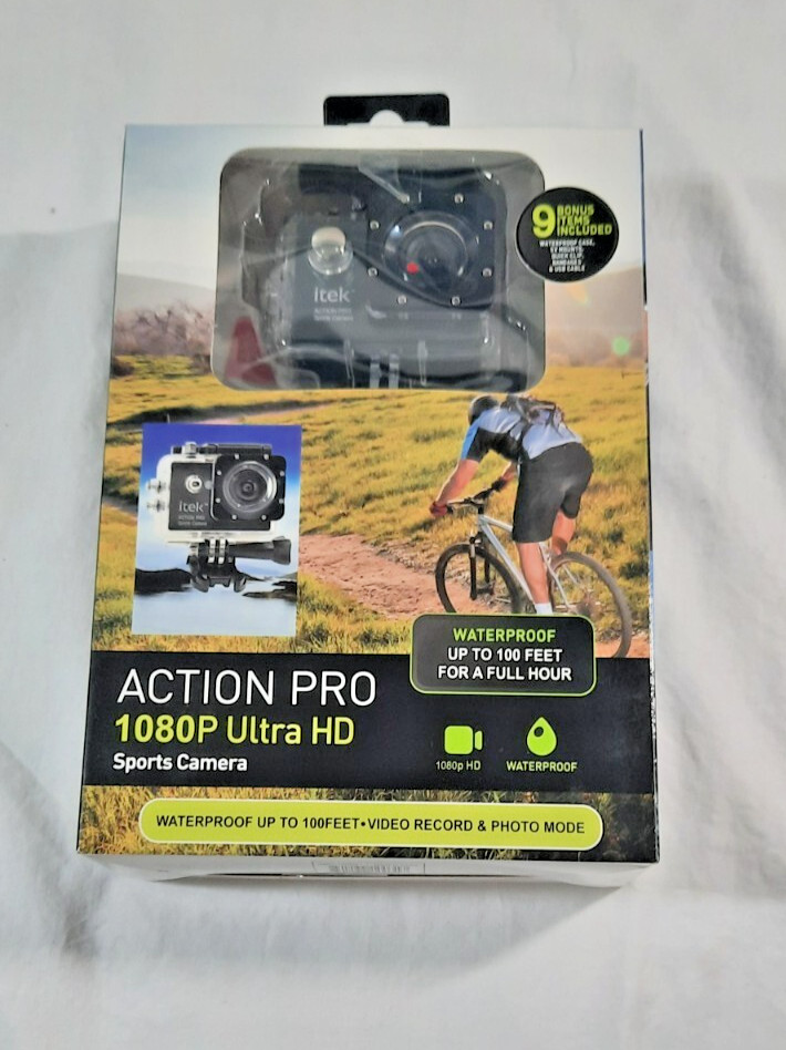 itek Action Pro 1080P Ultra HD Sports Camera by Soundlogic