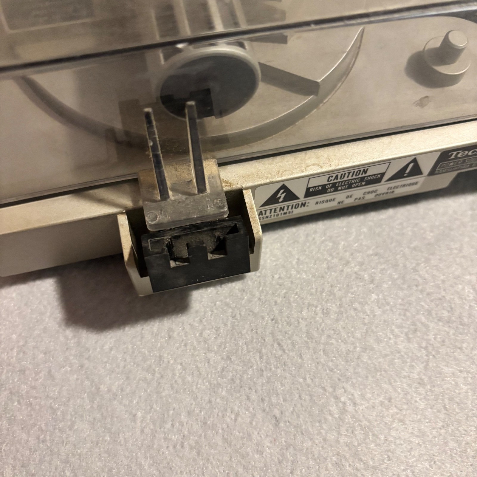 Technics SL-B200 Turntable Working