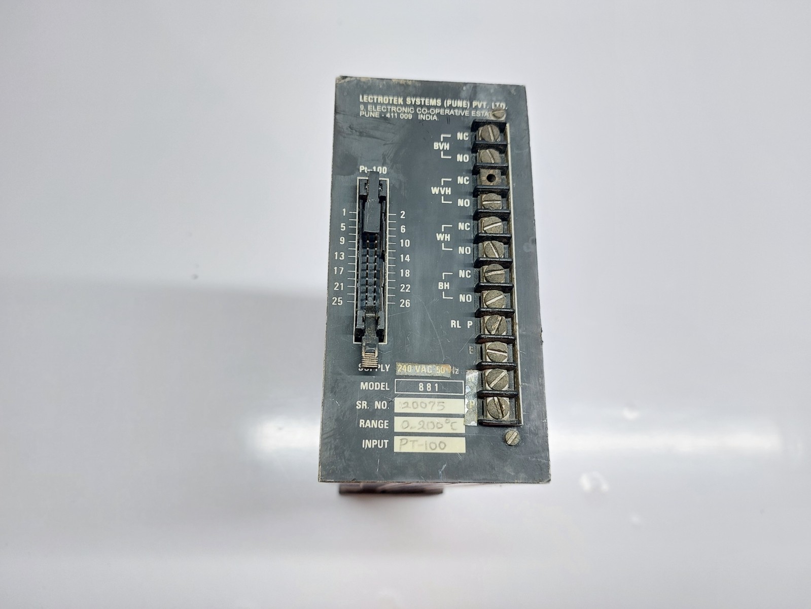 Lectrotek Lectronic 881 Module