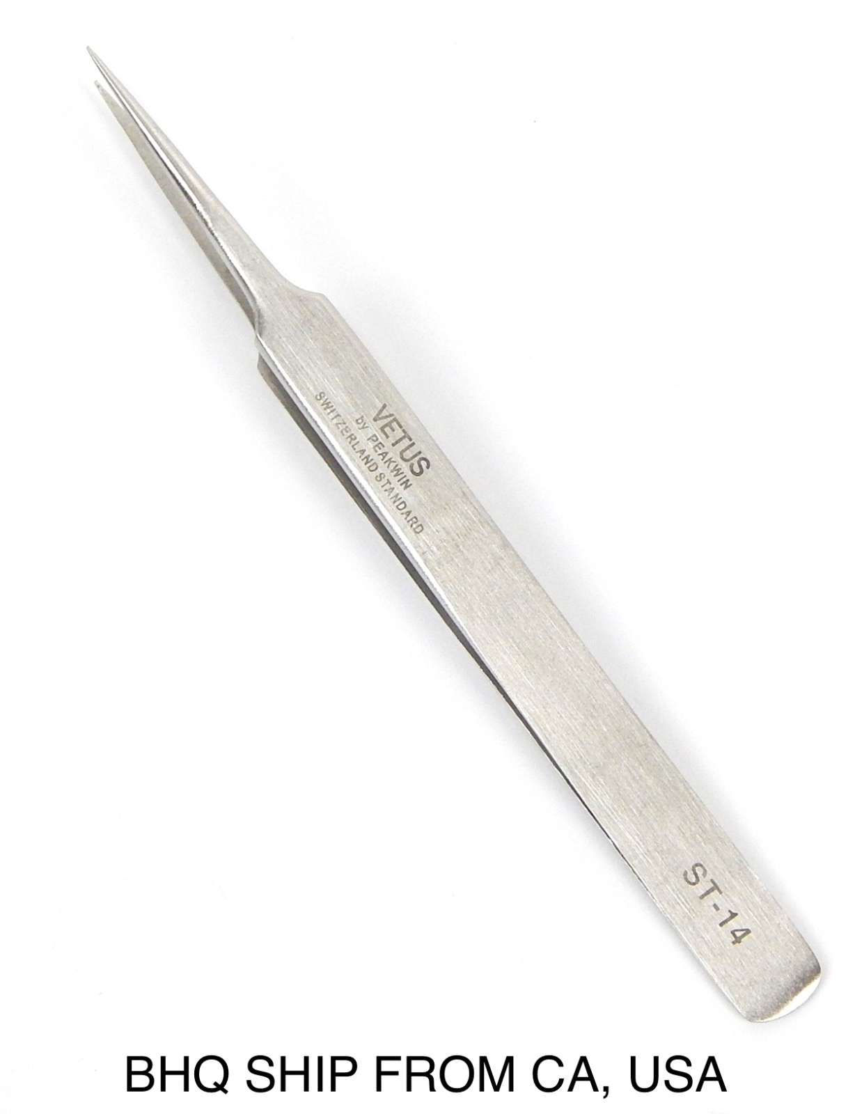 Vetus Stainless Steel Tweezers St-14