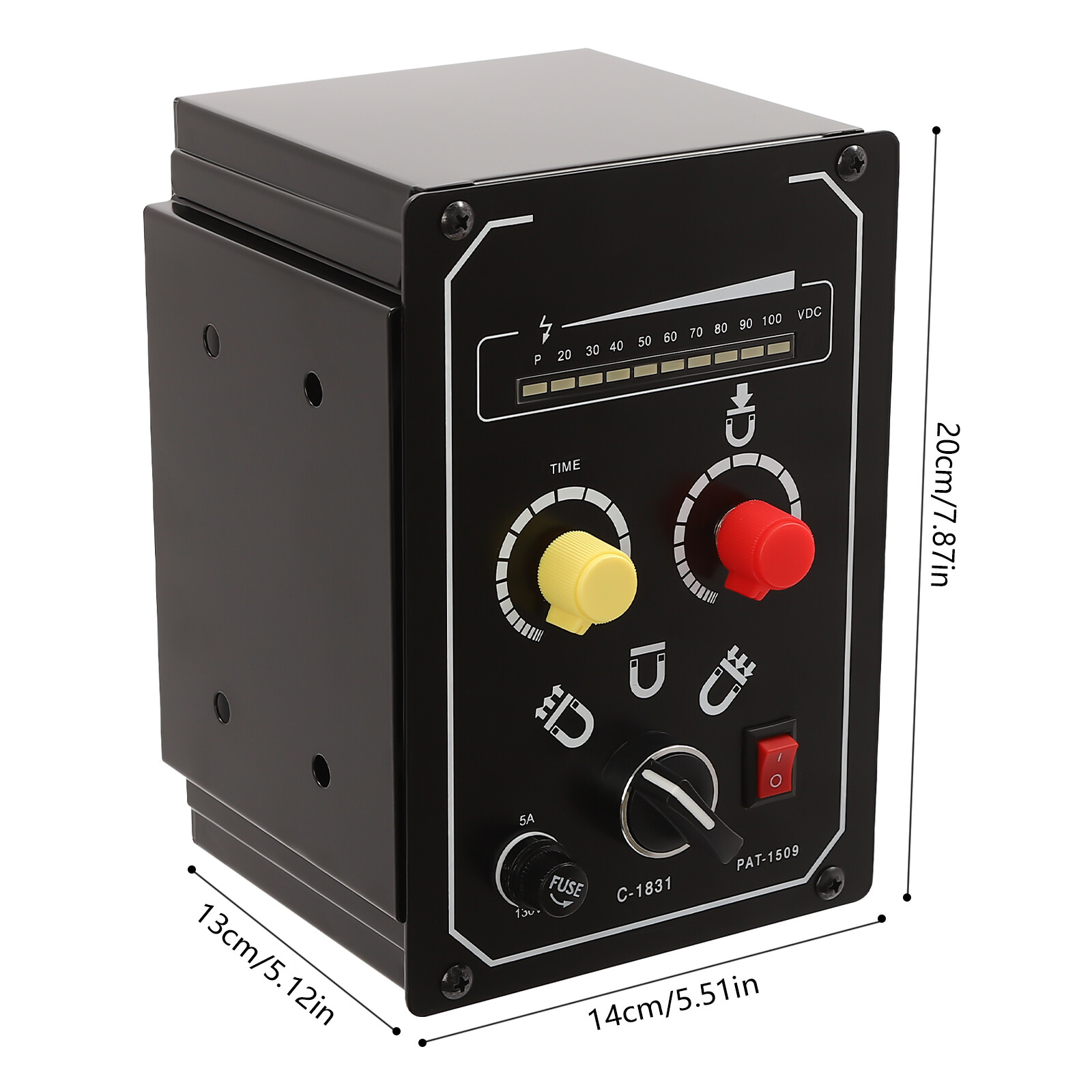 Electro Magnetic Chuck Controller 5A DC 0-100V Adjustable Magnetic Force