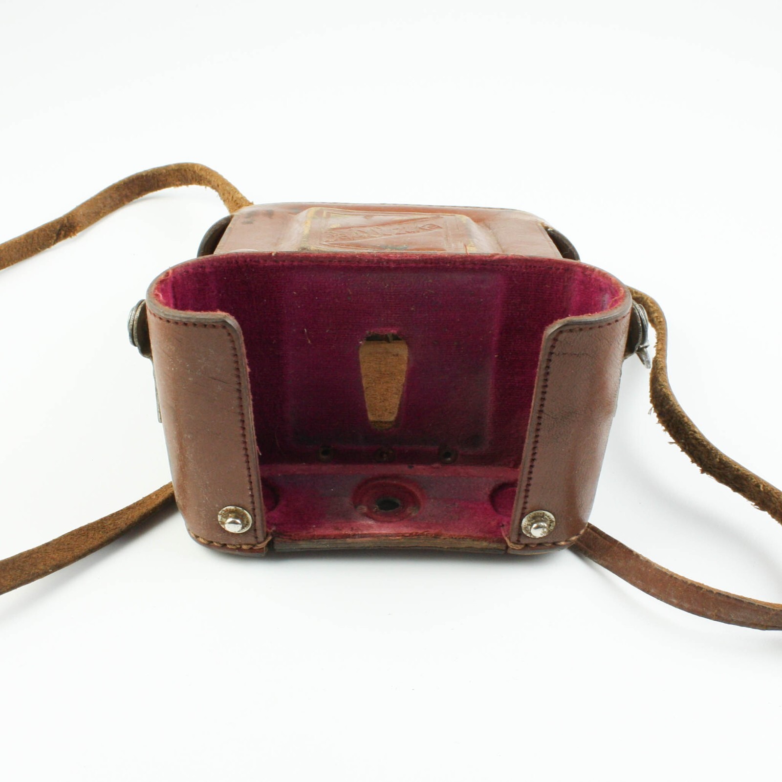 Baby Suzuka Leather Camera Case -Vintage Slip-On Camera Cover