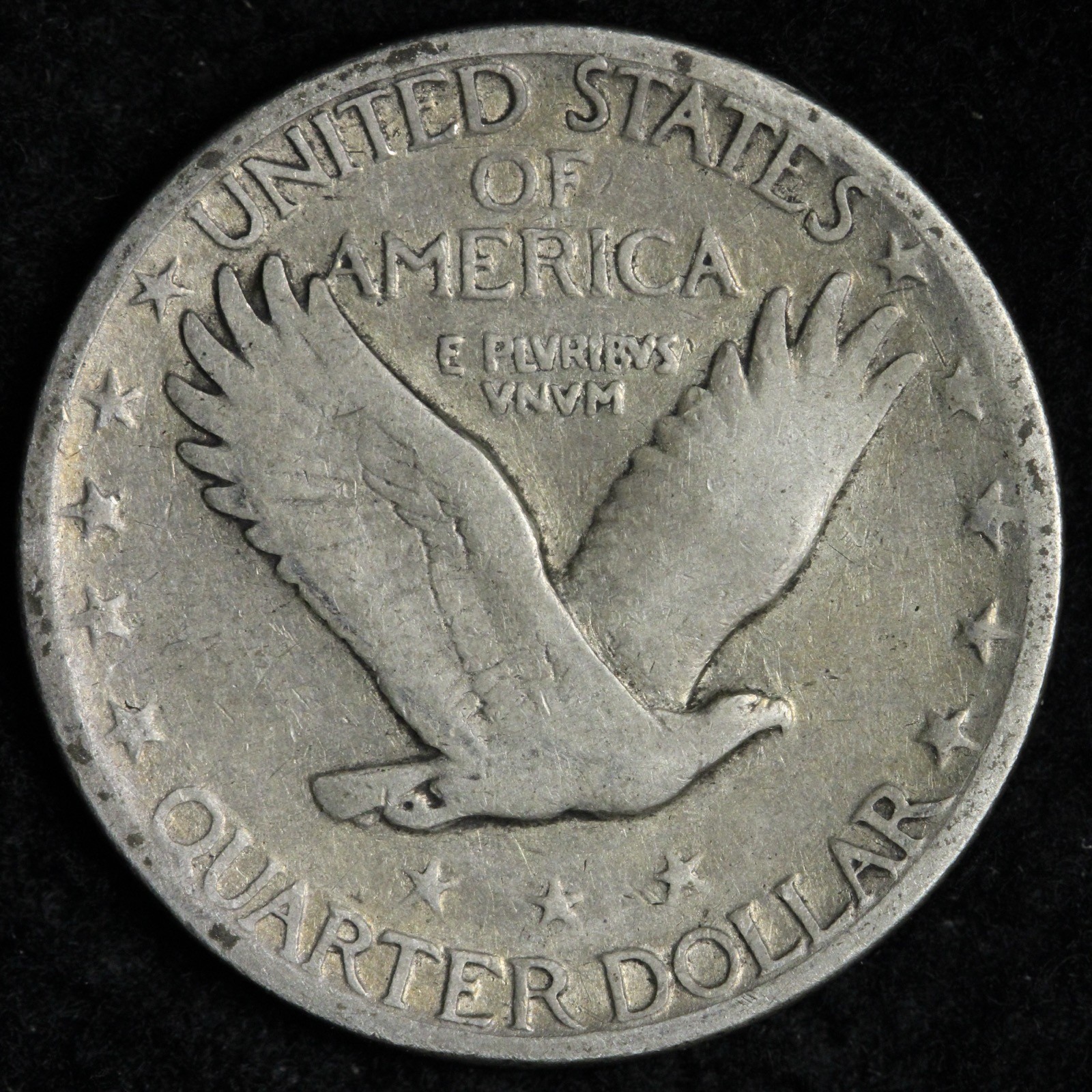 1926-S Standing Liberty Silver Quarter VG E293 UDB
