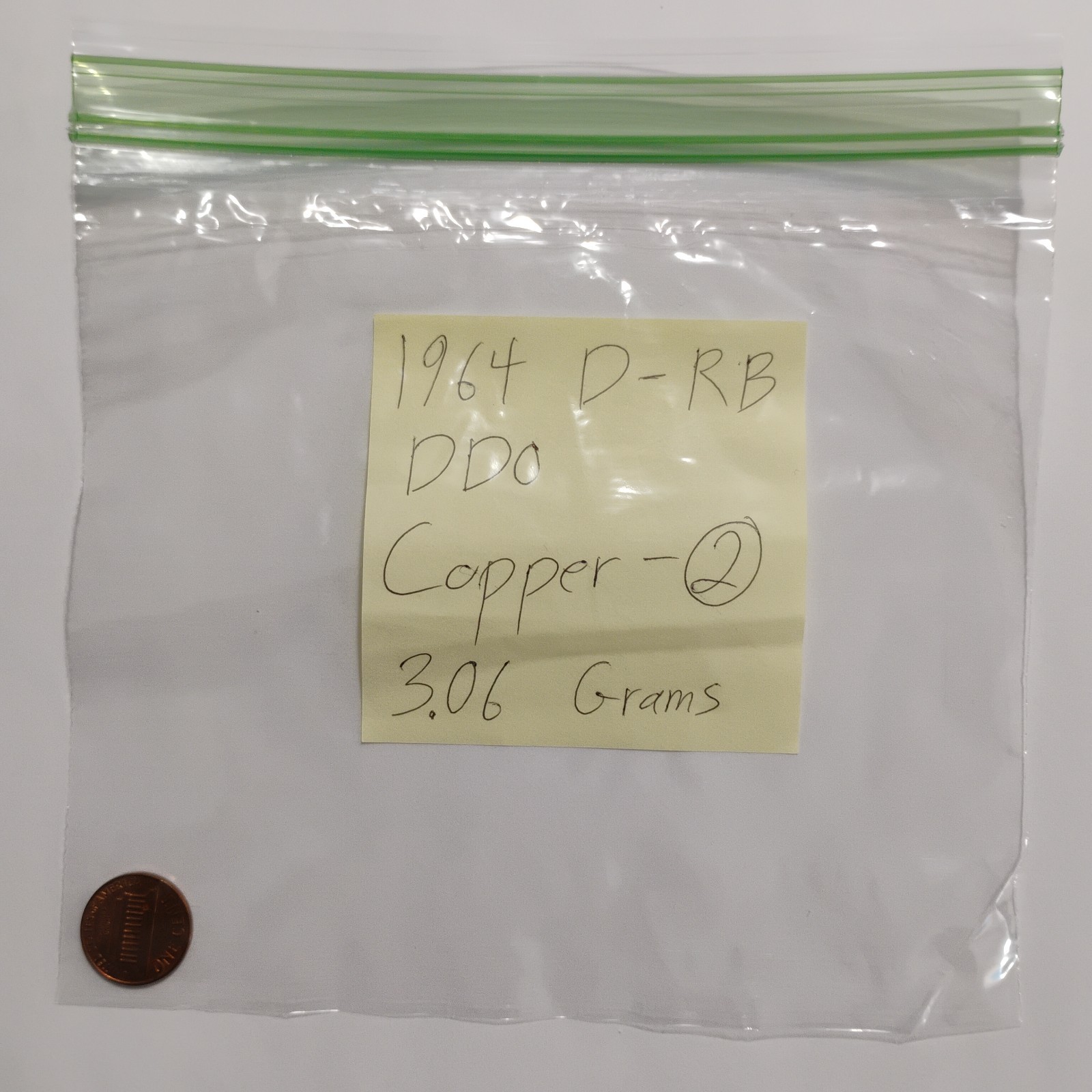 Error - 1964 D - RB - DDO - COPPER - 2