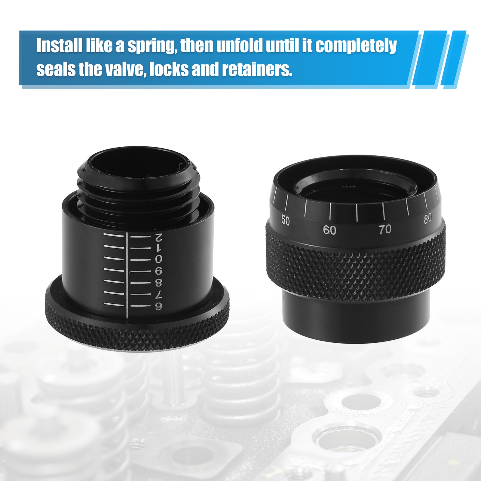 Universal Pack(1) Valve Spring Height Micrometer Measurer Metal Black