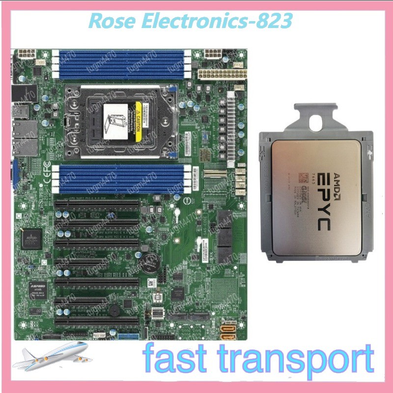 H12SSL-I AMD epyc 7663+ Supermicro 56-Core 112 threads 2.0ghz sp3 combination