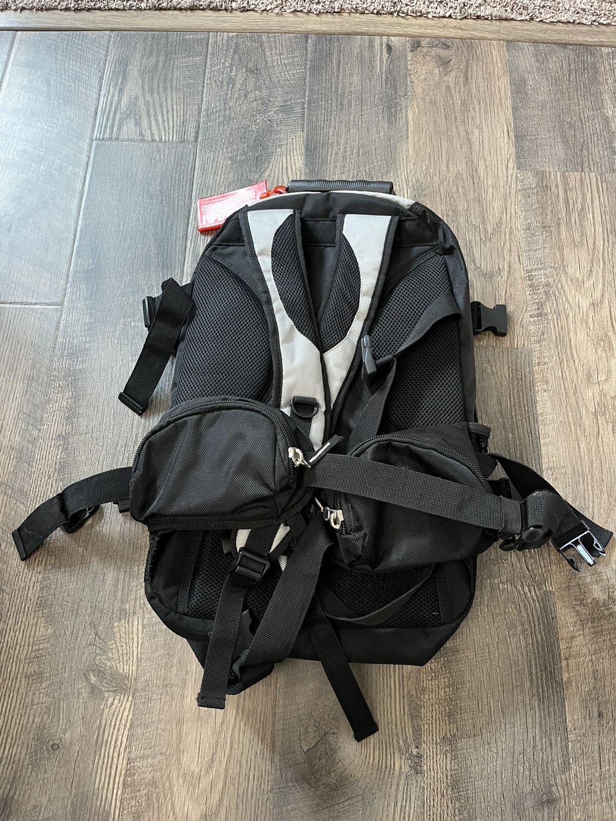 D&LX Hiking DSLR Camera Photography Backpack Black