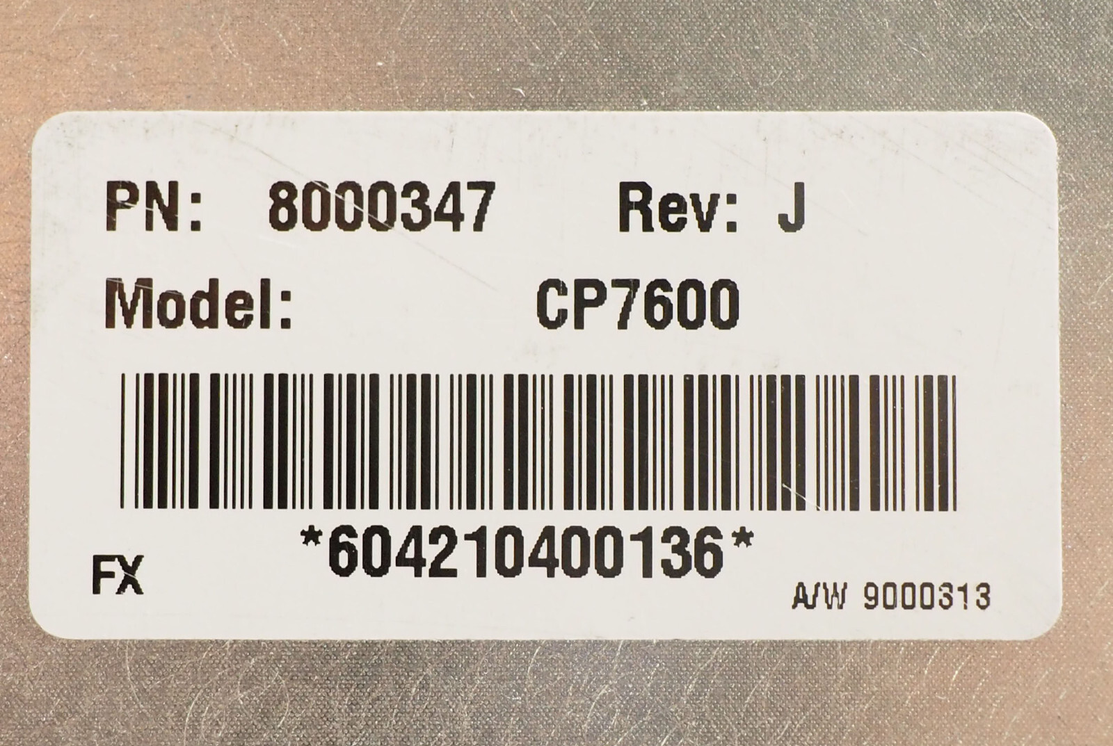 Terayon CP 7600G Multichannel Decoder 8000378