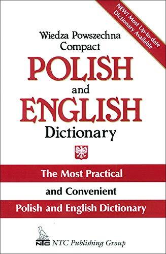 Wiedza Powszechna Compact Polish and English Dictionary By Janin