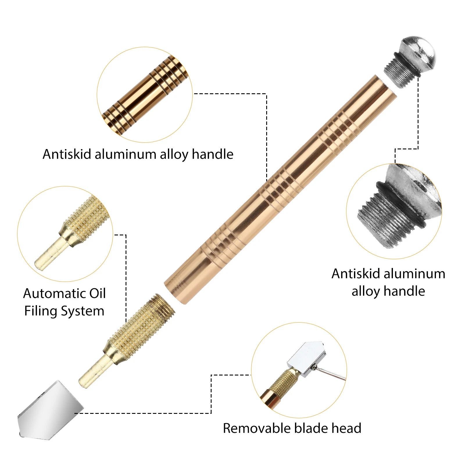 Professional Diamond Glass Cutter For wear resistance Precision Cutting Tool