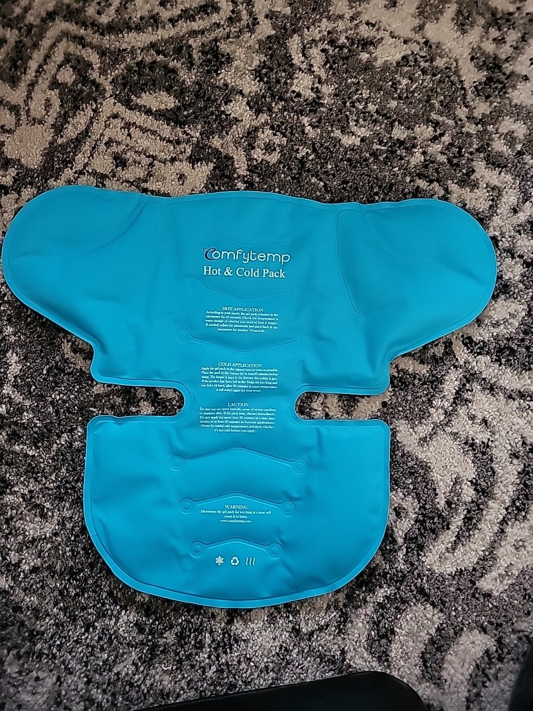 Comfytemp Hot &Cold Pack CanBeWarmed- Microwave/Placed In Freezer&OnInjured Area