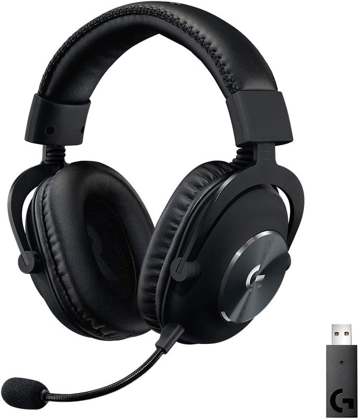 Logitech G PRO X Wireless Lightspeed Gaming Headset with G933 USB Receiver Black