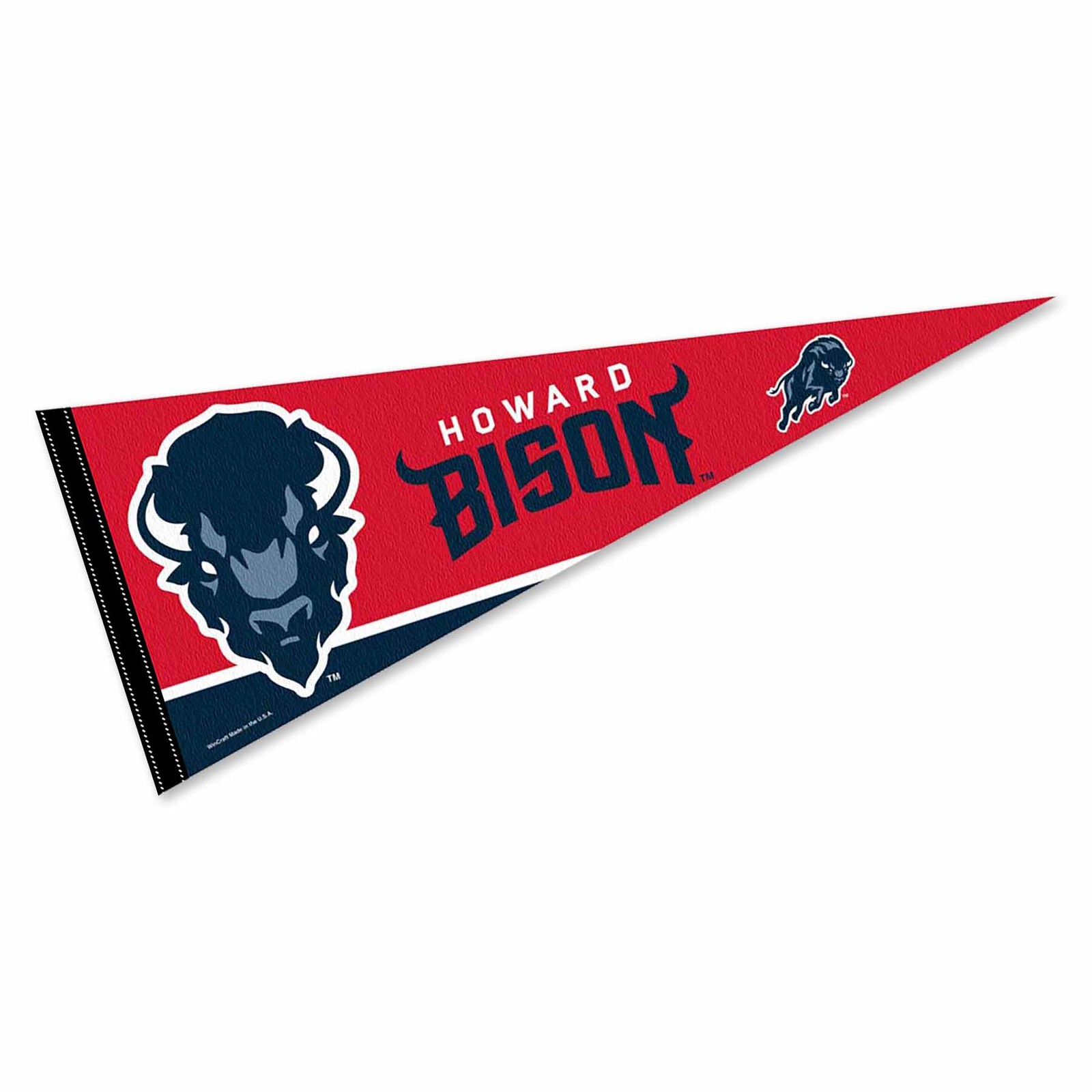 Howard Bison 12x30 Felt Pennant