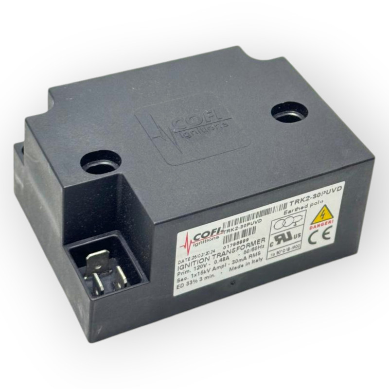 COFI TRK2-30PUVD ELECTRIC TRANSFORMER IGNITION 120V 1X18KV BURNER