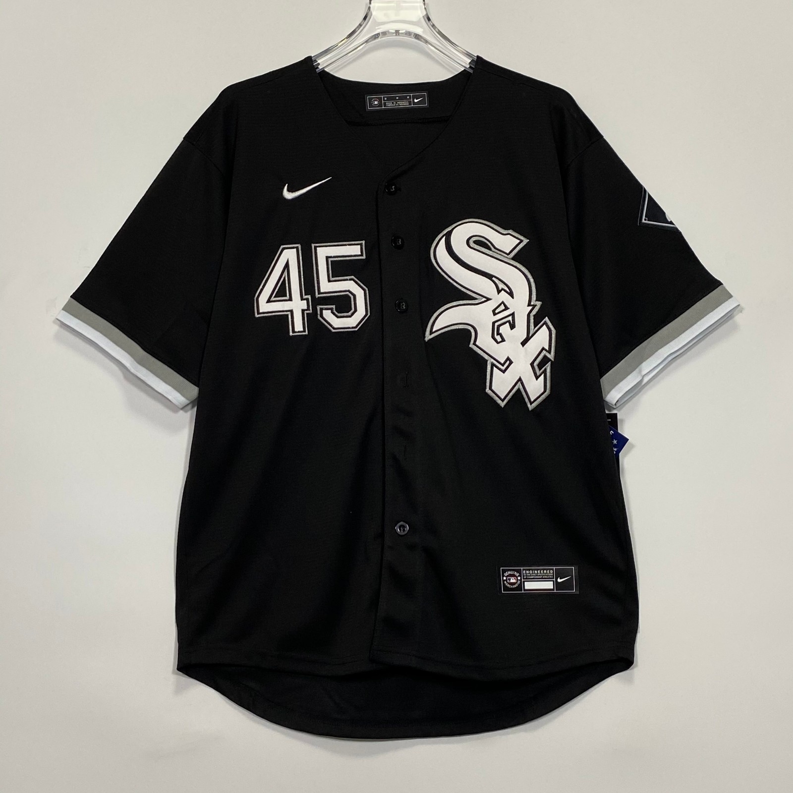 Michael Jordan #45 Jersey, Black Embroidered S-3XL