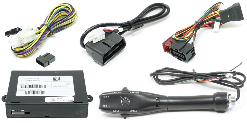 ROSTRA 250-9608-NS CRUISE CONTROL KIT for 2013+ CHEVY EXPRESS VAN w/ SPEED LIMIT