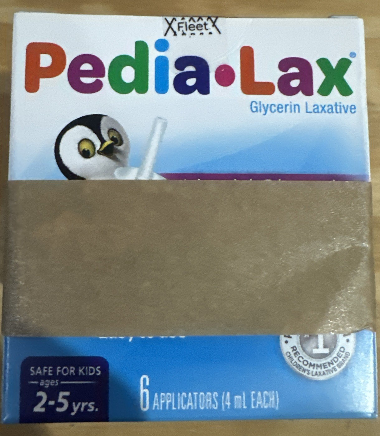 3 PACK!!! Pedia-Lax Laxative Suppositories for Kids Ages 2-5 -6ct - EXP: 10/2026
