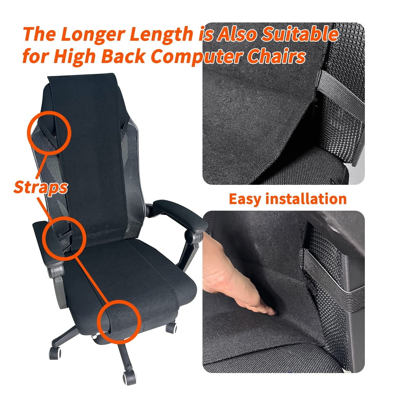 MAXCOM Foldable & Washable Fabric Heated Seat Cushion with Temperature Contro...