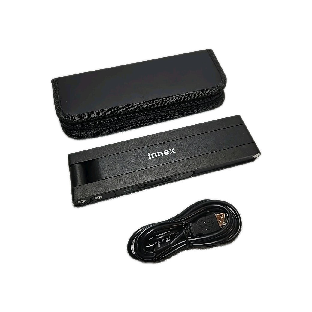 Innex DC500 13MP 4K USB Document Camera Webcam AF Portable w/ Case Cable
