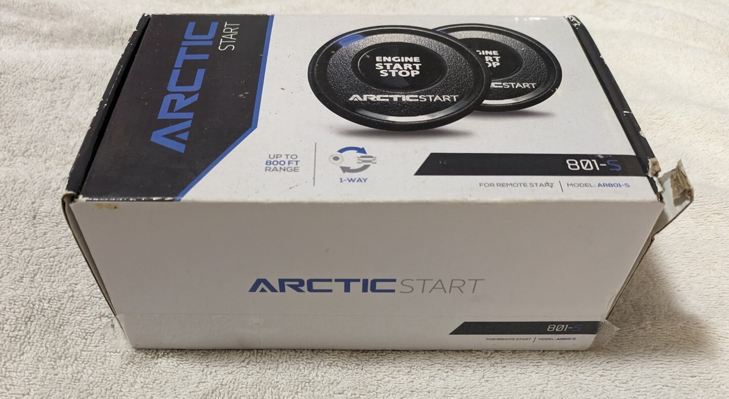 Arctic Start AR801-S Remote Start Keyless Entry 800-FT Range Remotes