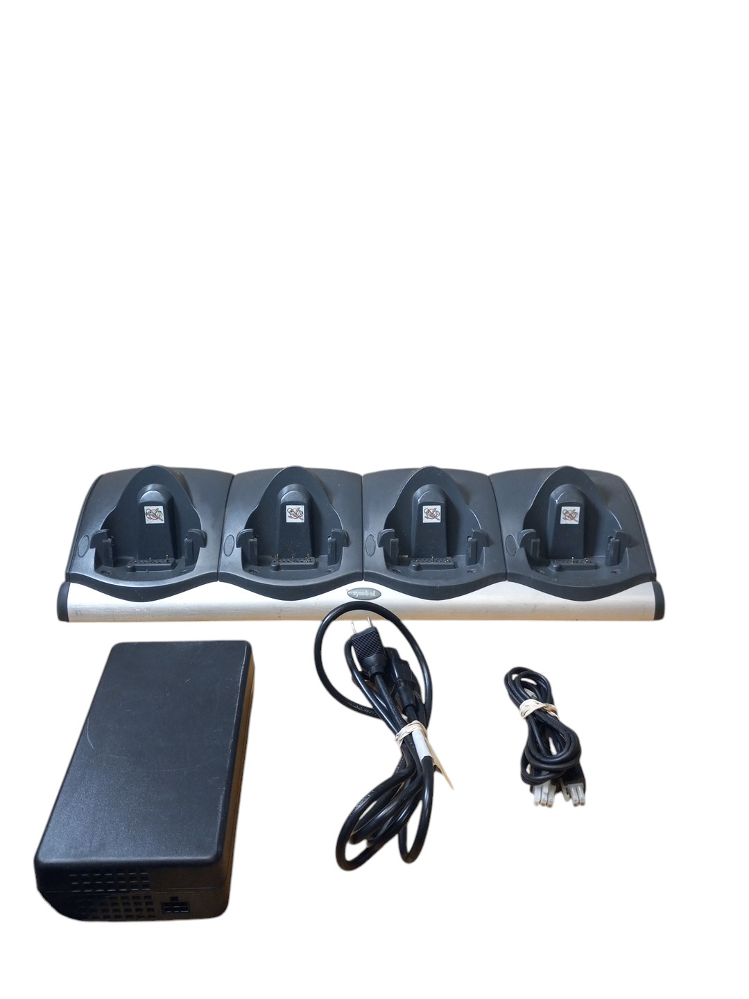 Symbol CHS9000-4001CR 4-Bay Charging Station tested working w/ power