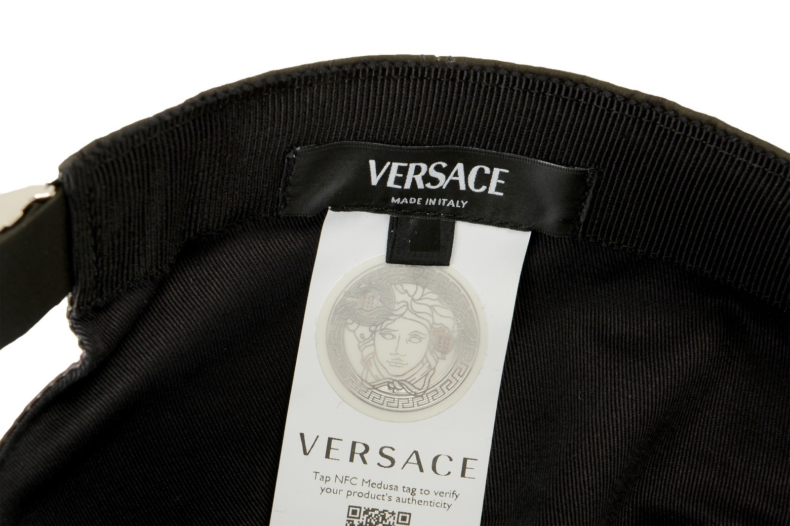 Versace Multi-Color Logo Print Baseball Cap Hat size 57