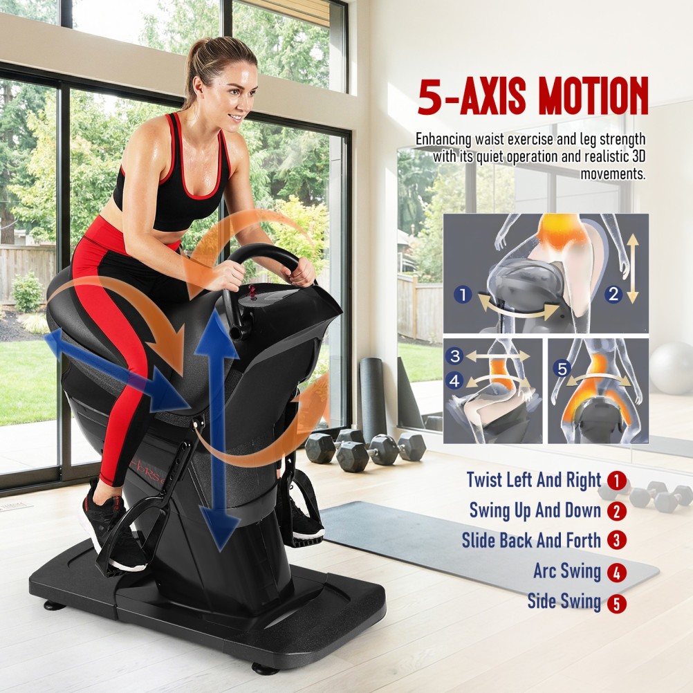 Abdominal Exercise Equipment Electric Horse Riding Machine Fitness Exercising Ma