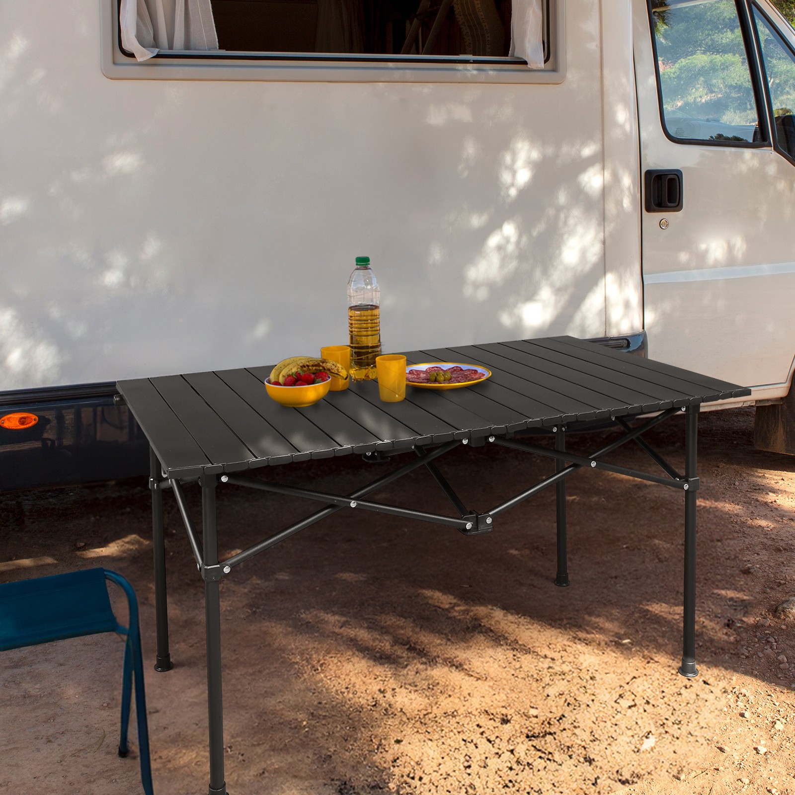 Portable Folding Camping Table, Ultralight Collapsible Table Outdoor Camp Table