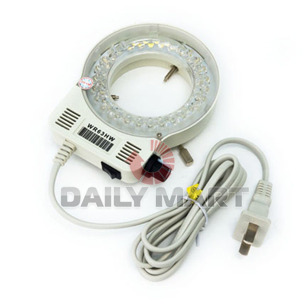 New LED RING LIGHT SOURCE ILLUMINATOR NIKON OLYMPUS MICROSCOPE, FREE SHIPPING