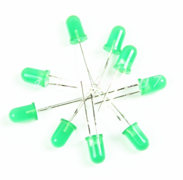 50Pcs LED F5 5MM GREEN COLOR GREEN LIGHT Super Bright Bulb Lamp NEW