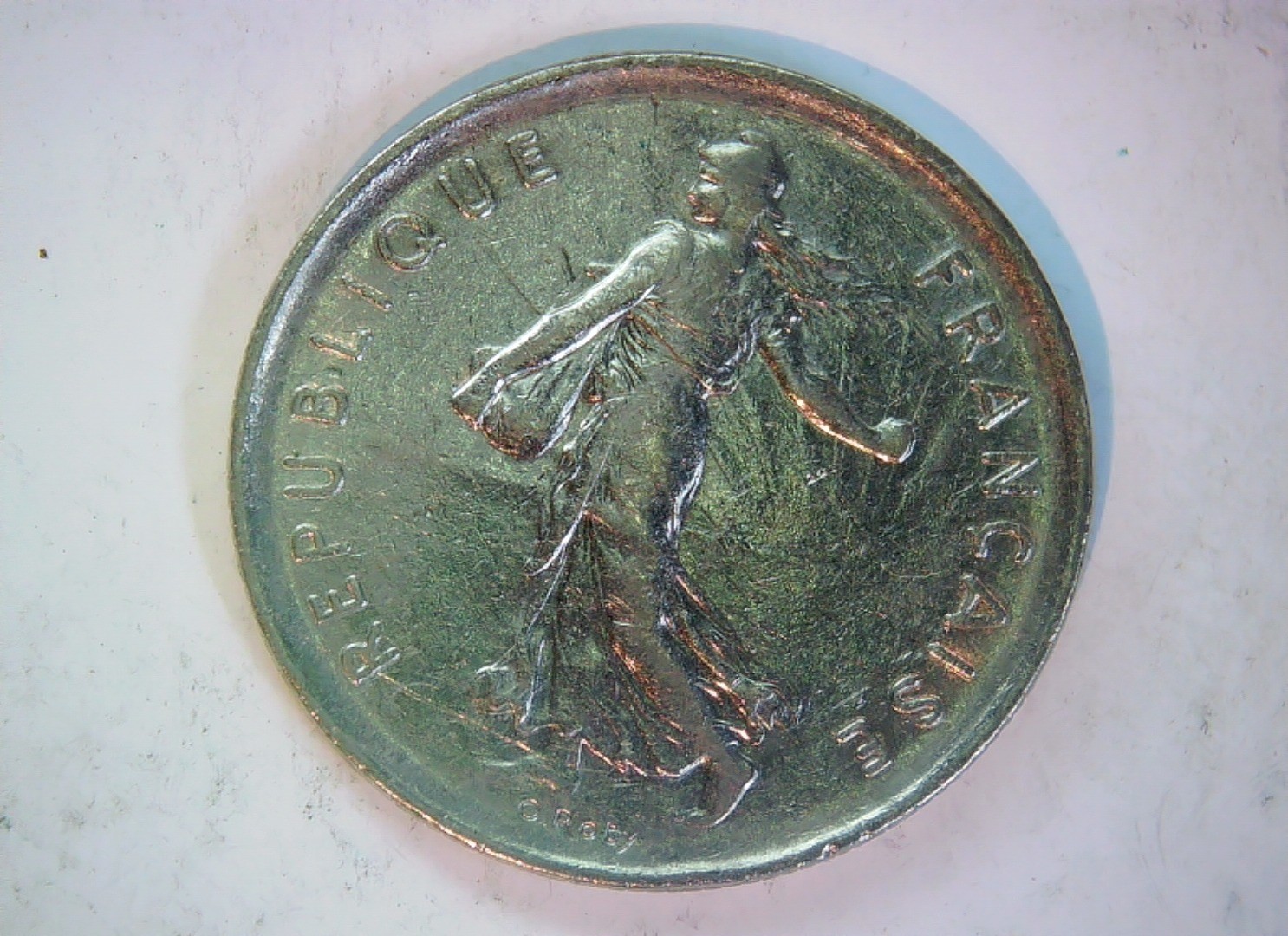 France 1970 5 Francs Semeuse (La Semeuse) 5 Francs Coin