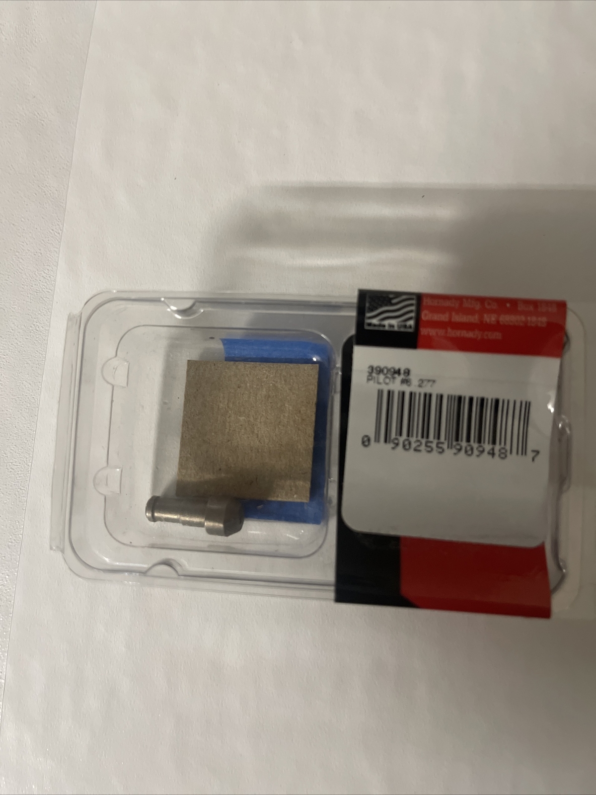 Hornady Reloading Tool / # 6 Case Trimmer Pilot Caliber .277 Diameter 390948