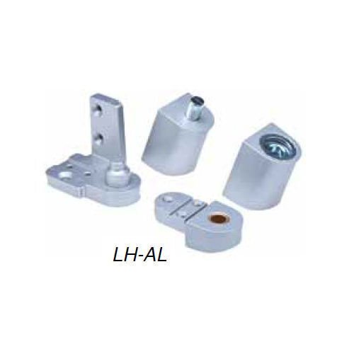 Ilco IL-OP-13 LH AL 1/8" Recessed Pivot Set - LH Aluminum Finish