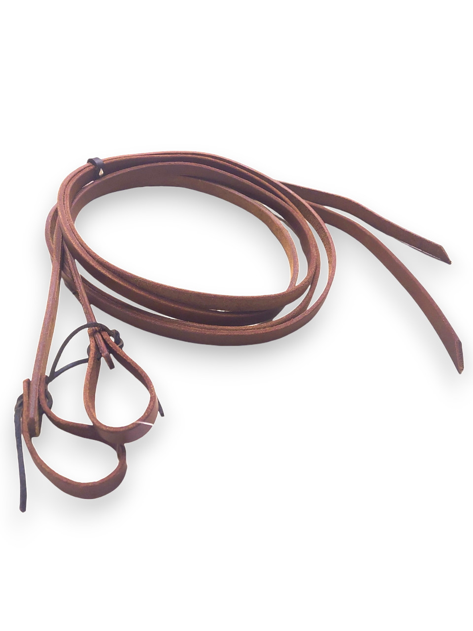 HR Saddlery Heavy Harness Leather Split Reins 5/8 x 8'