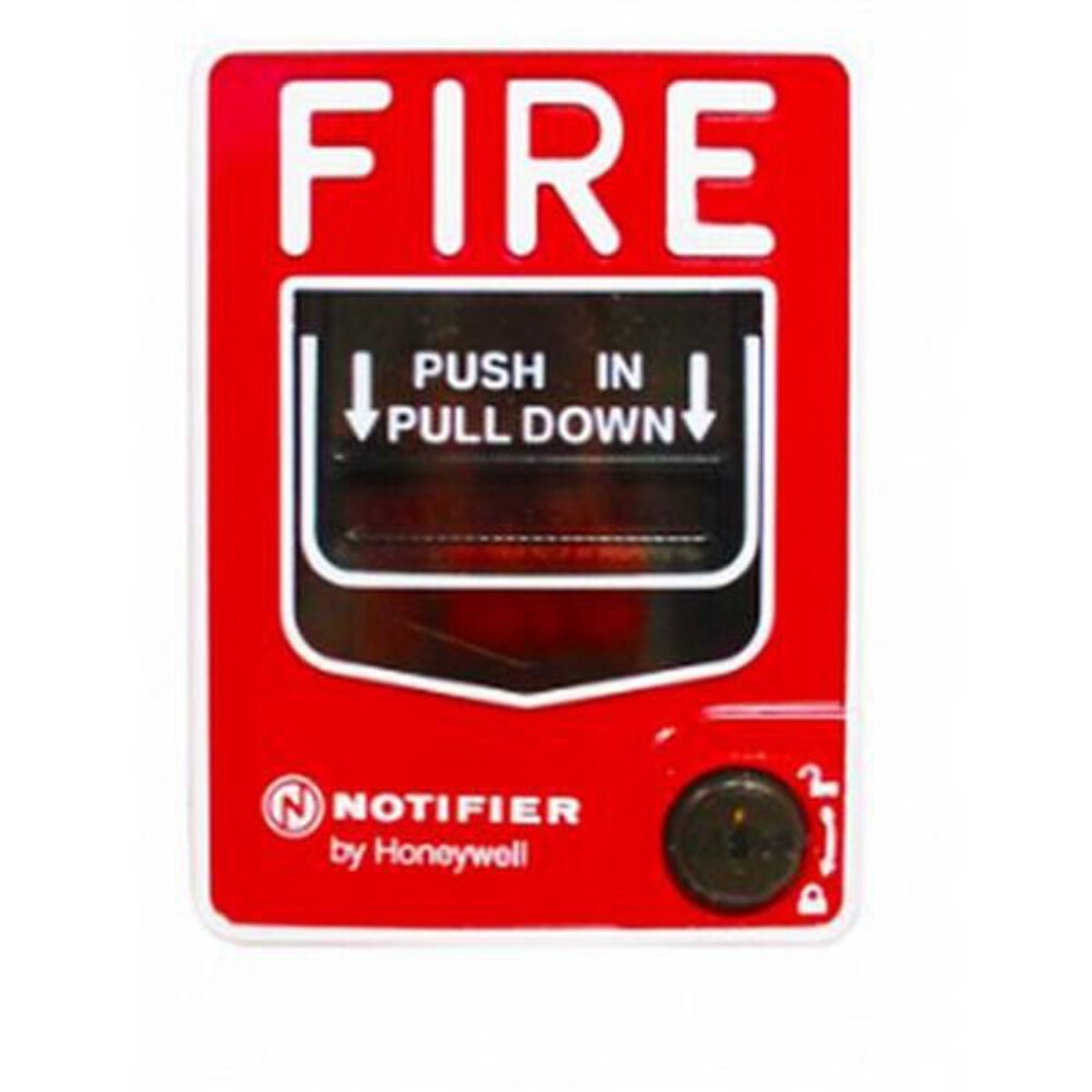 Notifier NBG-12LO Pull Station Manual NBG-12 Dual Action No-Code Red Plastic Key
