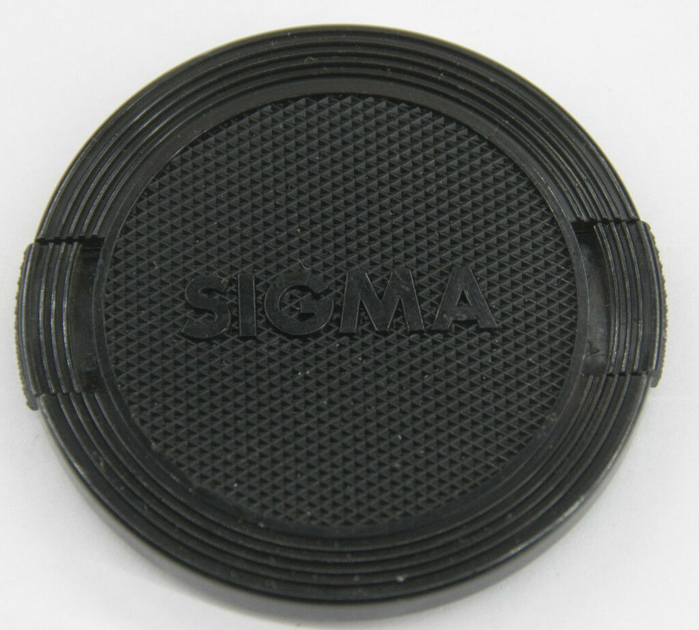 52mm  - Front Snap On Lens Cap -Sigma- Plastic- USED E56X