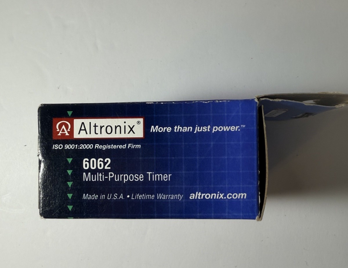 Altronix 6062 Multi-Purpose Timer Module 12/24VDC