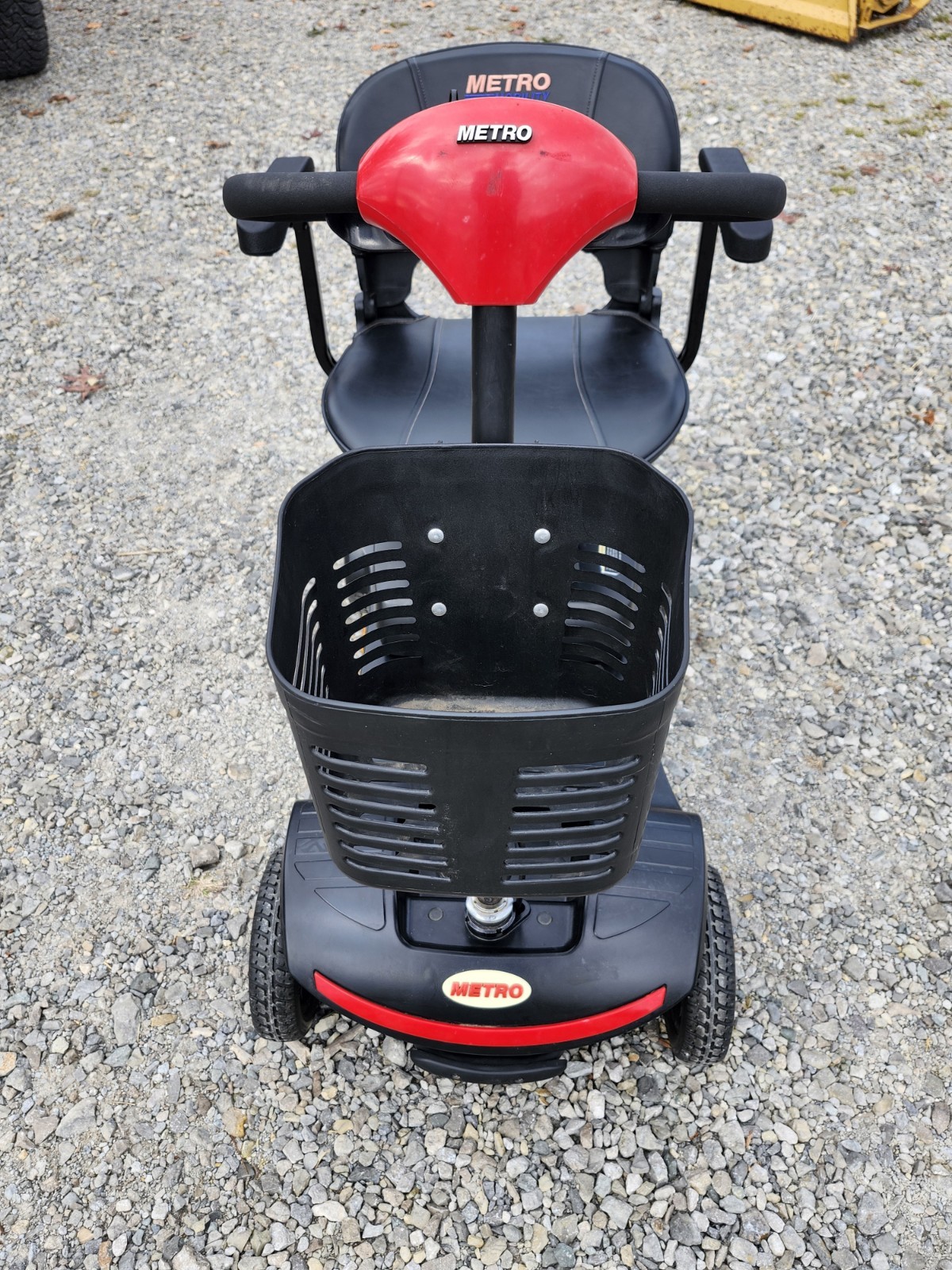 Metro Mobility M1 LITE Folding Mobility Scooter - Red