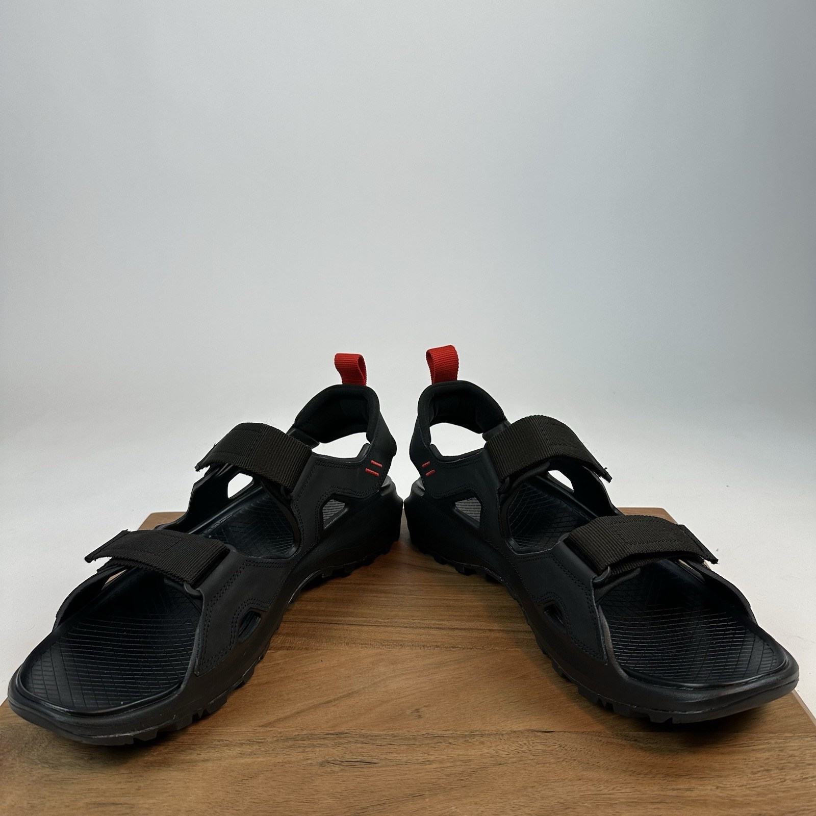 New Mens The North Face Black/Asphalt Hedgehog Sandals Shoes Size 14 M