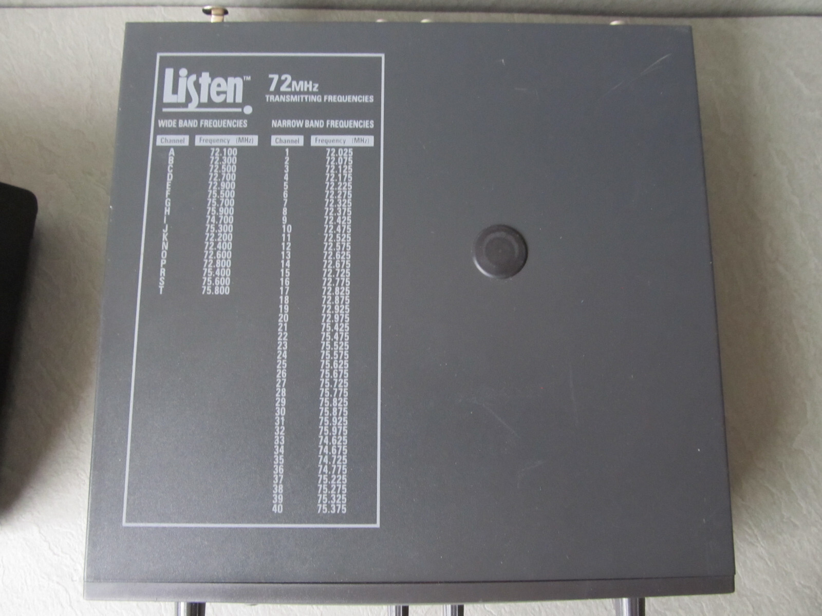 Congress Audio Interpreter Control Panel w/LT-800 Transmitter & 3x PL6 Receivers