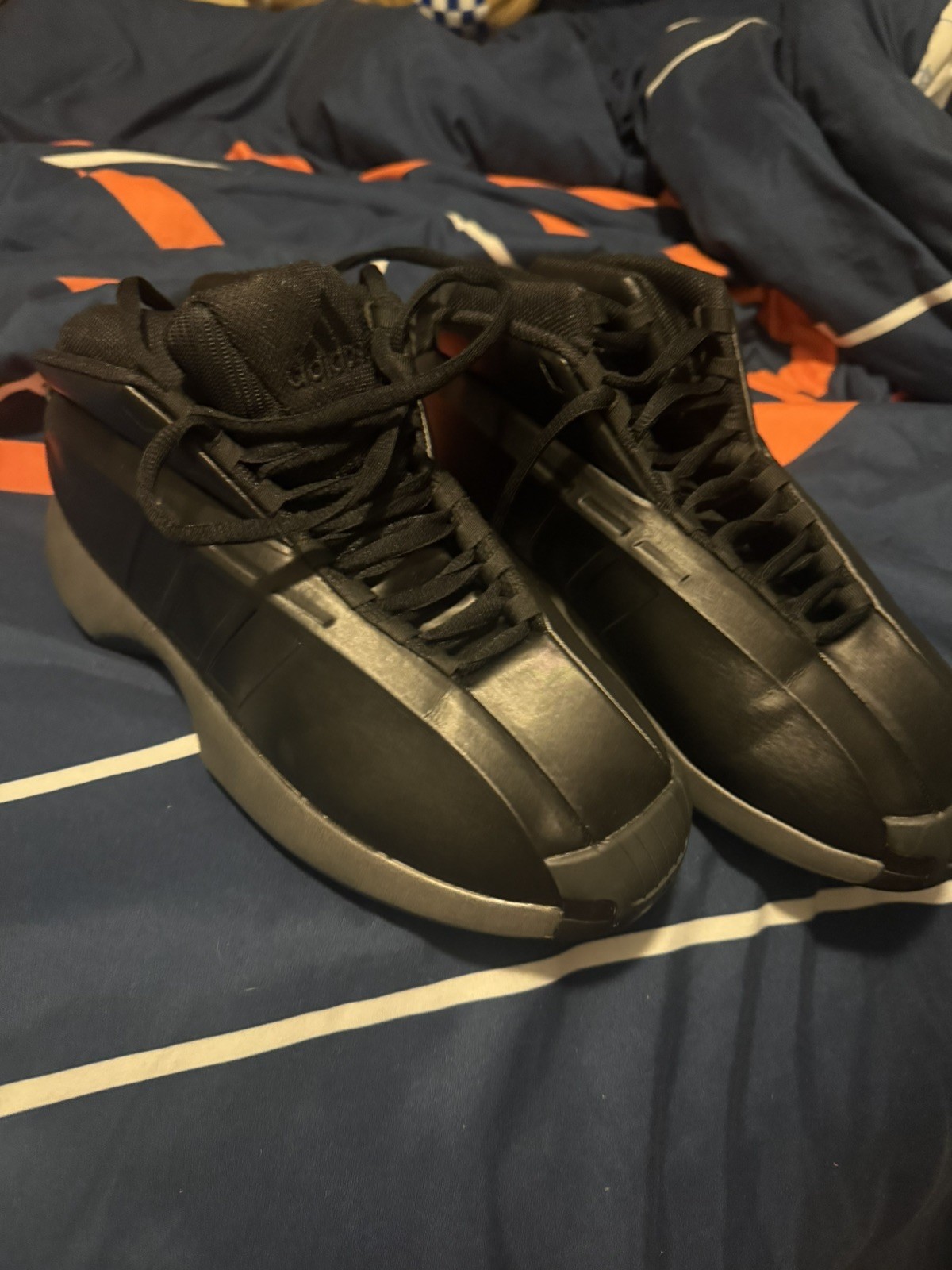 Adidas Crazy 1 Kobe Bryant IG5900 Basketball Shoe Triple All Black Mens J