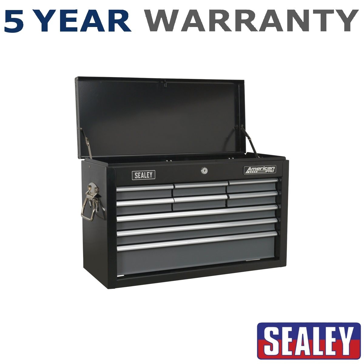 Sealey American PRO� Topchest 9 Drawer Black/Grey AP2509B