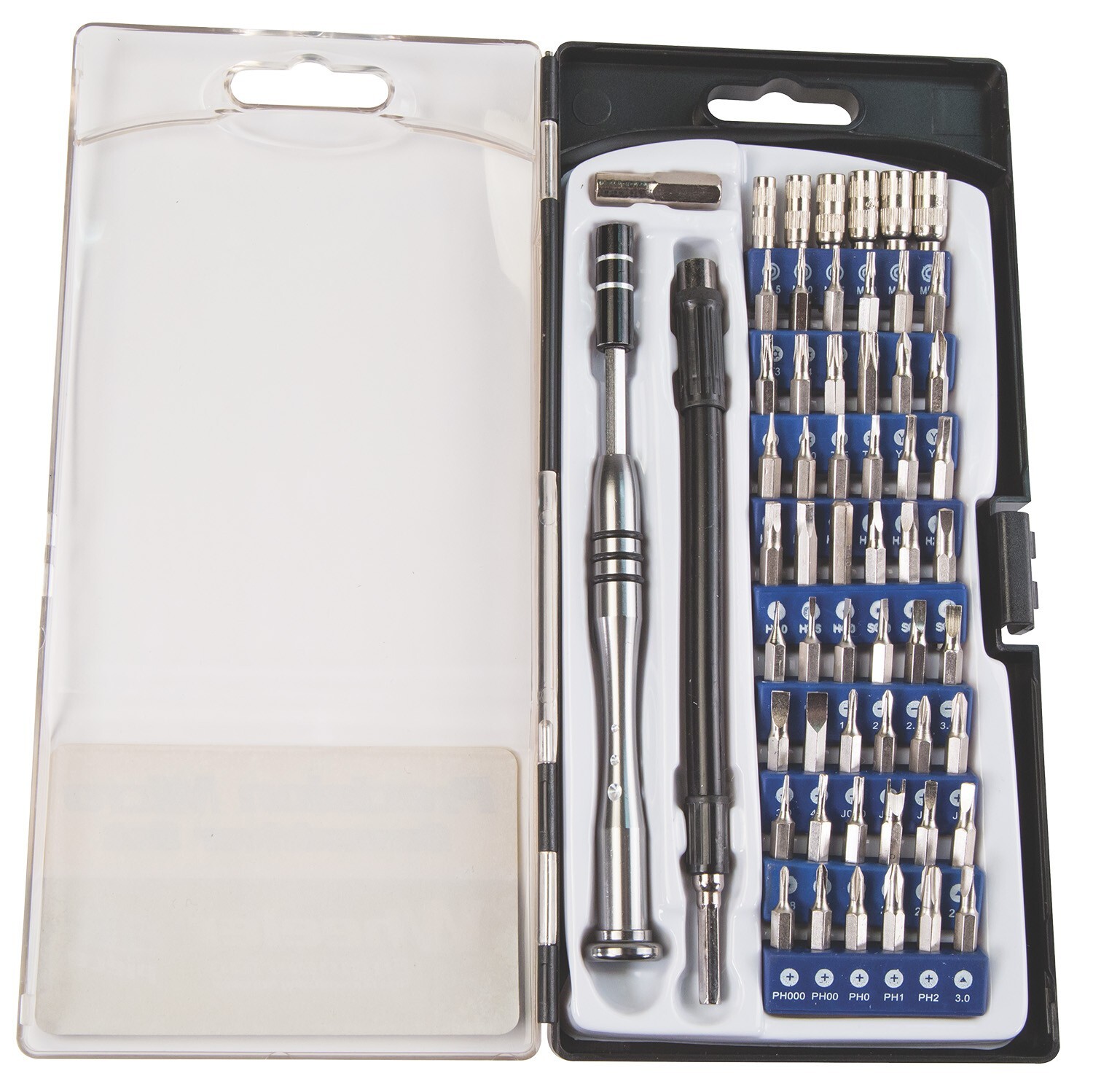 Wheeler 564018 Precision Micro Screwdriver Set Chrome Plated Steel Extendable Ha