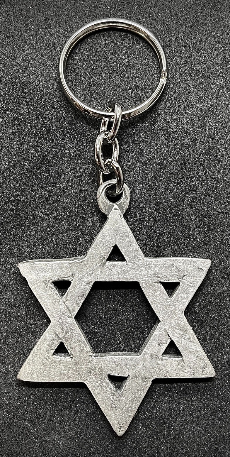 Star of David Keychain