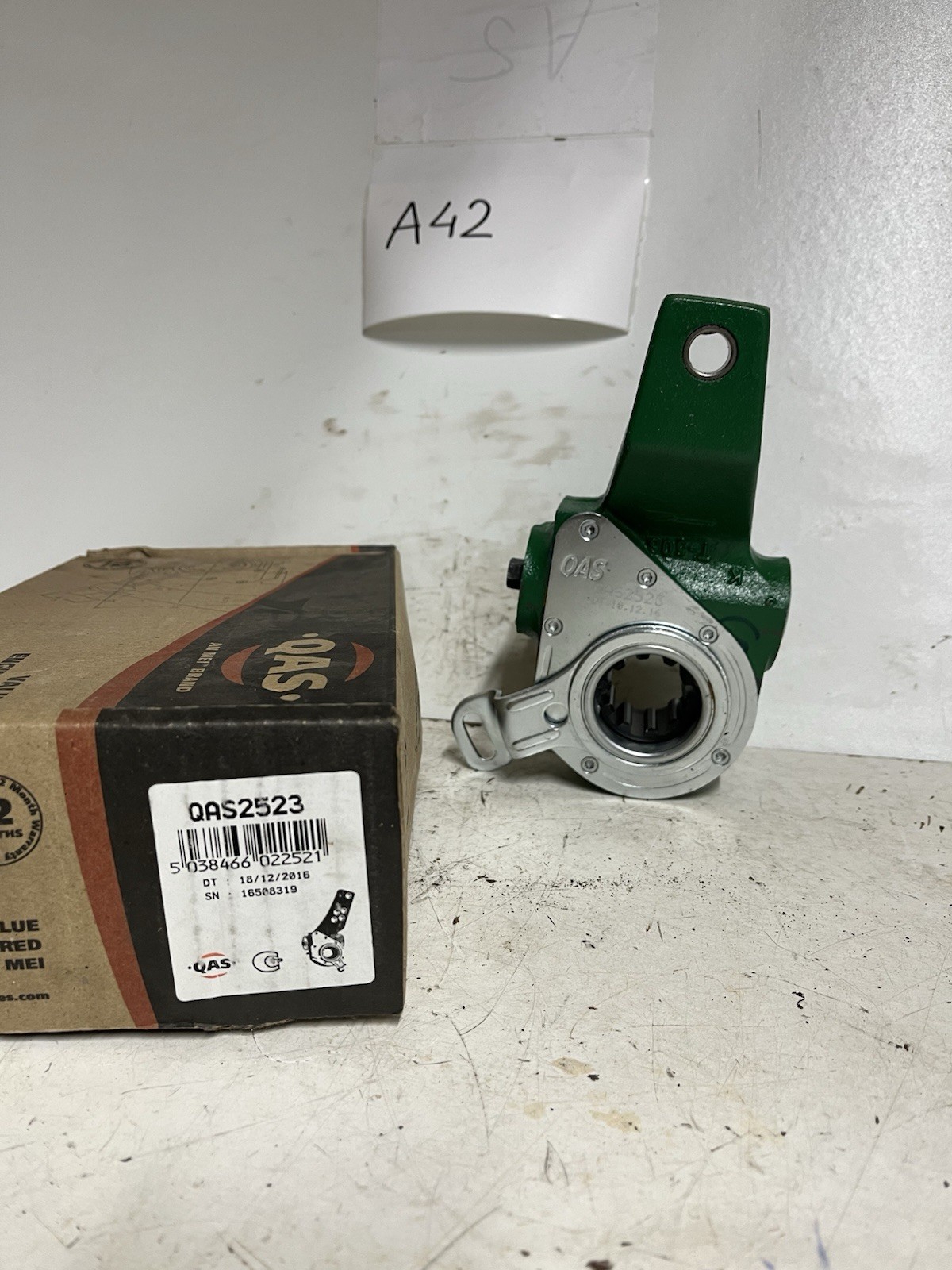 QAS Automatic Slack adjuster  Replaces Haldex 72523 0159556 / Fits DAF Truck