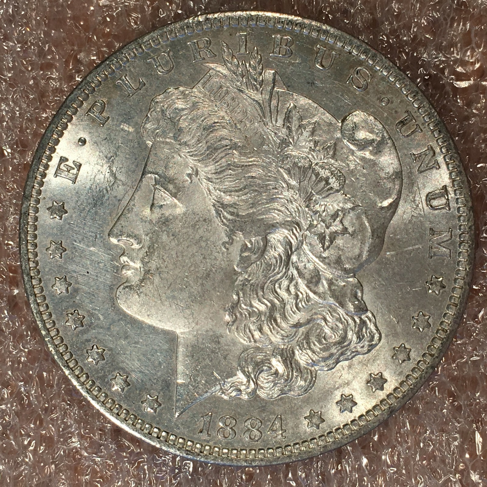 1884-O Morgan Silver Dollar - Nearly Uncirculated - High Quality Scans #H541