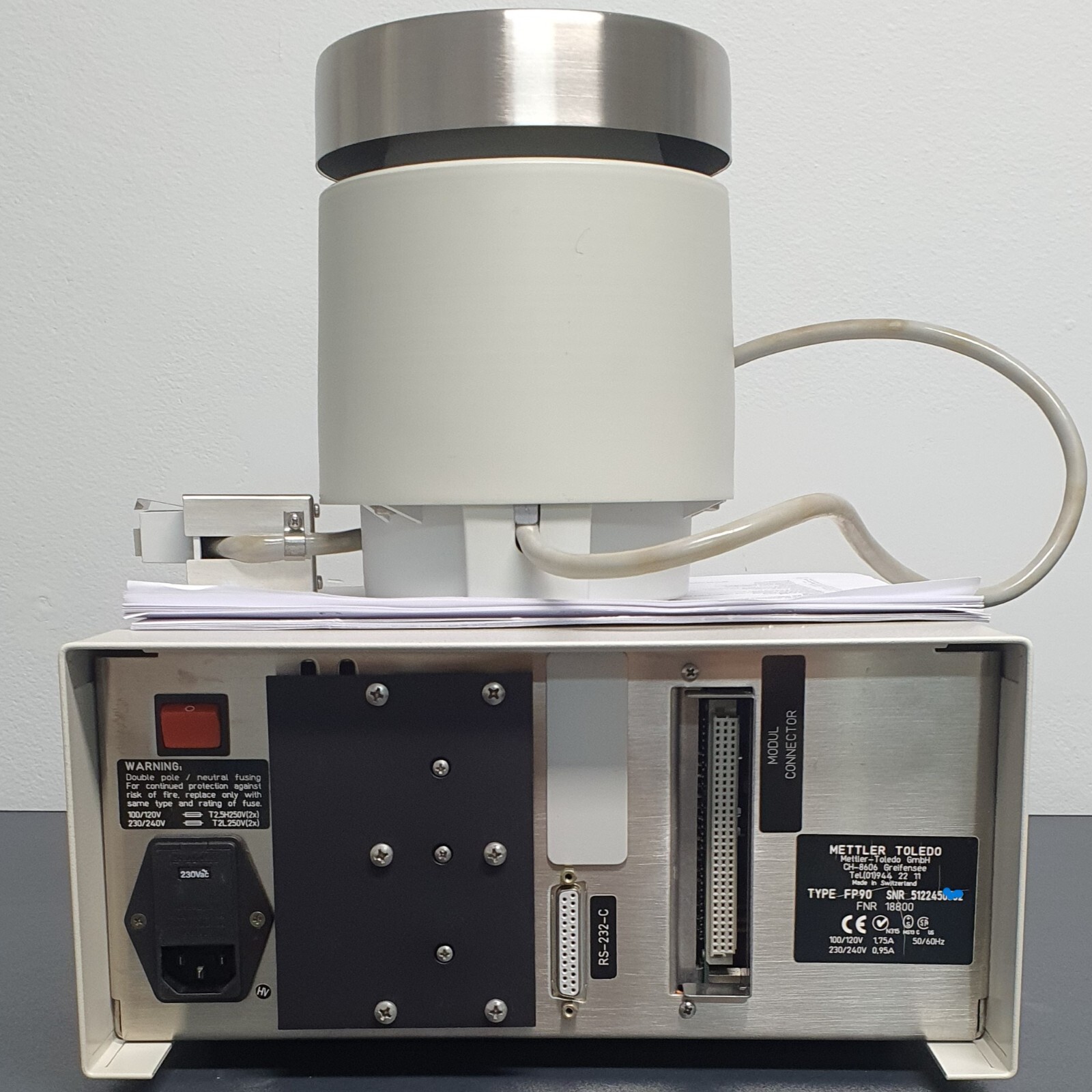 Mettle FP81: Melting Point and Range, Cloud and Boiling Point determination
